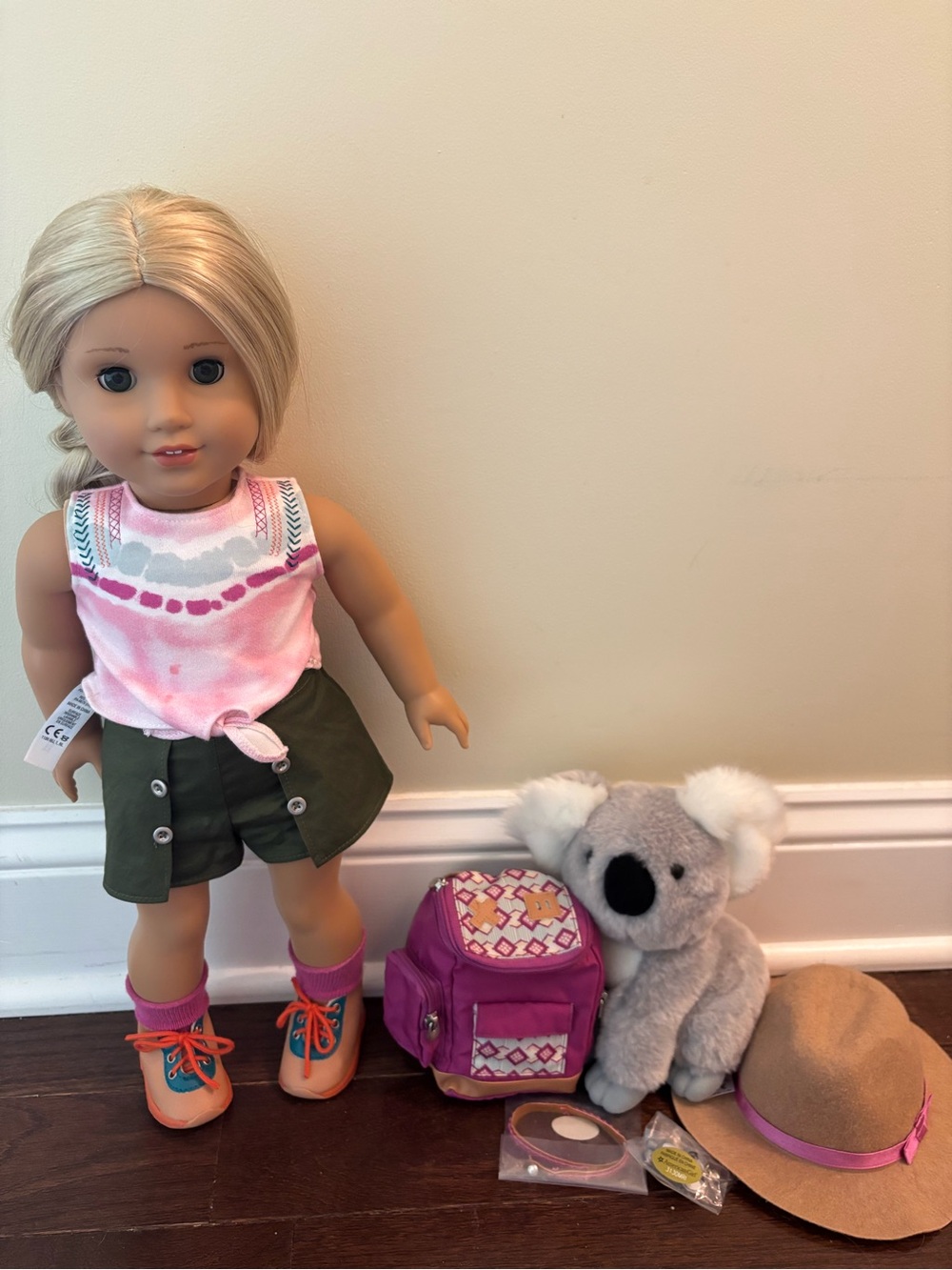American Girl Kira and accessories